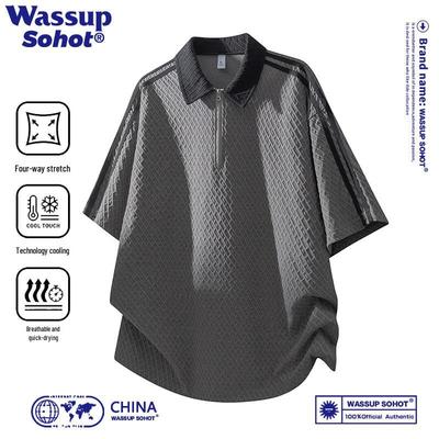 Летняя мужская футболка с коротким рукавом Wassup Sohot