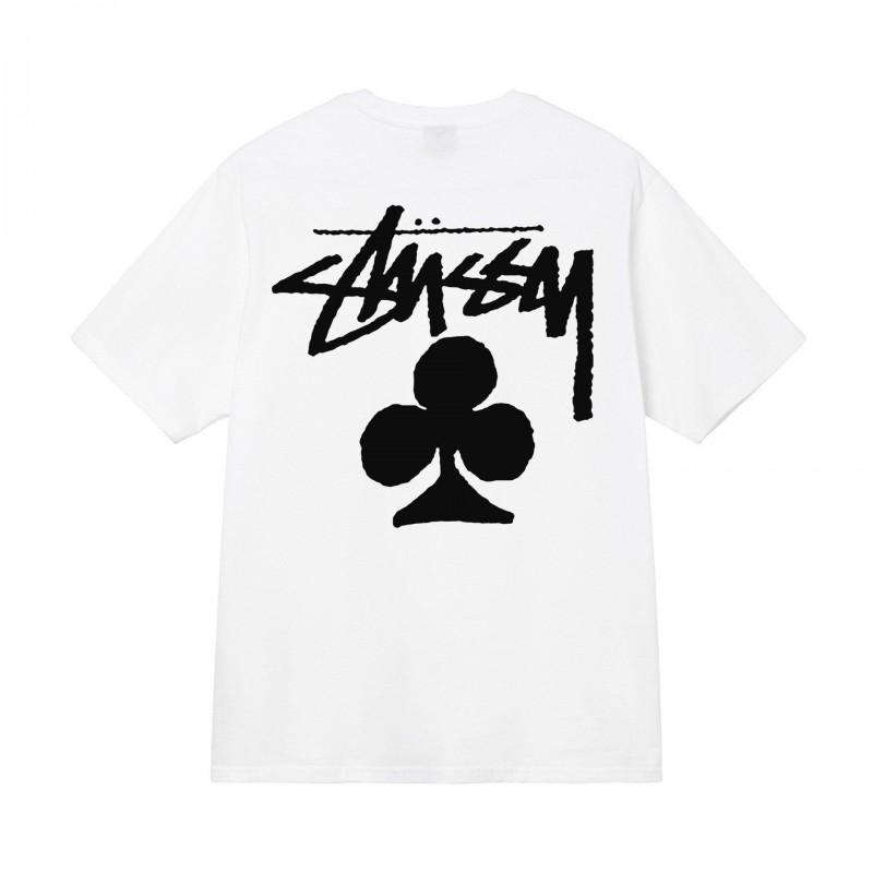 Stussy Style Short Sleeve T-Shirts Men Women Loose Fit Casual Tees Multiple Graphic Color Options