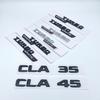 2017 черные, серебряные буквы CLA35 CLA45 Turbo 4matic + эмблема для Mercedes Benz AMG, багажник автомобиля, задний багажник C118 W117, логотип
