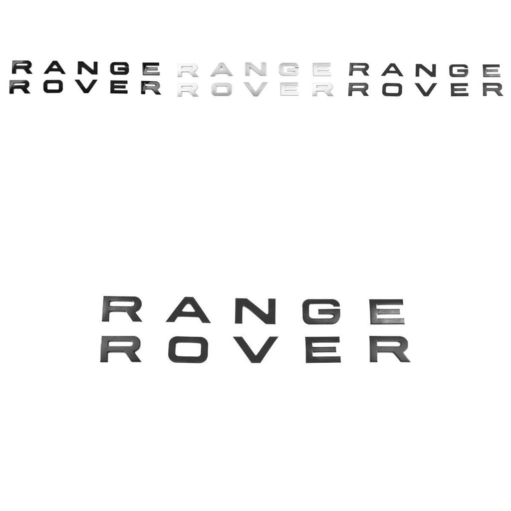 Эмблема автомобиля Range Rover с зеркальной отделкой для украшения внедорожника
