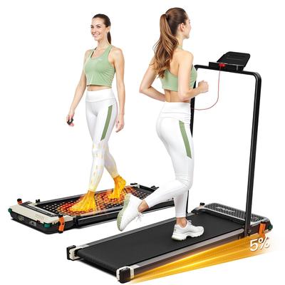 Akluer 520A-B Двусторонняя беговая дорожка с ручкой, ручным наклоном и встроенным массажем для ног
