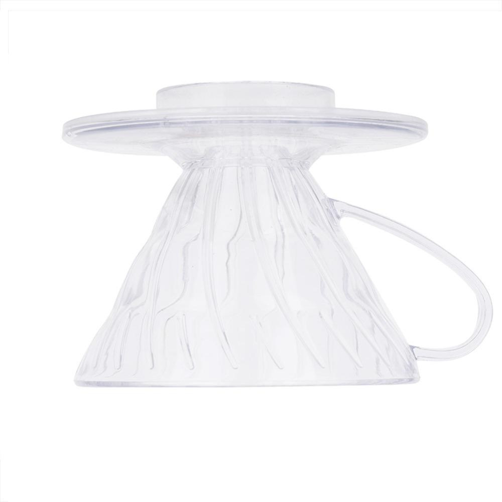 1-2 Cups Capacity Pour Over Coffee Maker Reusable Coffee Filter Cup Cafe Restaurant