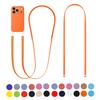 Регулируемый ремешок для телефона с защитой от потери, crossbody-ремень, универсальный, вращающийся, съемный, цепочка-брелок для телефона на шею