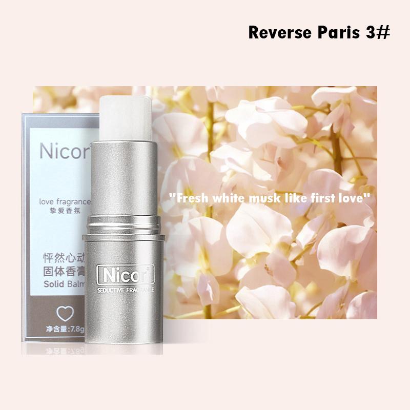 Твердые духи женские твердые бальзамы мягкий длительный аромат дезодорант аромат