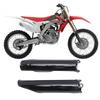 2 шт., глянцевая черная крышка передней вилки, замена для Honda CRF250R CRF250X CRF450R CR125 CR250 CRF 450 RX, аксессуары
