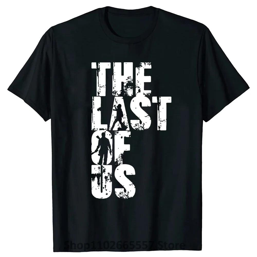 Футболка The Last of Us для мужчин в стиле панк-хип-хоп, повседневная футболка с рисунком аниме, унисекс, мужская уличная одежда, Ellie