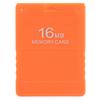 High Speed Game Memory Card Professional 16MB Memory Save Card Compatible for Playstation 2Orange