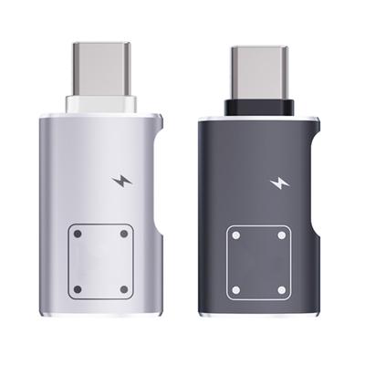 Адаптер для передачи данных Адаптер для телефона 15 14 Конвертер USB A Тип C Мама к USB C Папа Адаптер OTG с портом для зарядки
