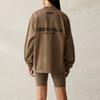 Fear of God Essentials SS21 Long Sleeve Tee Unisex Tops Taupe FOG-SS21-558