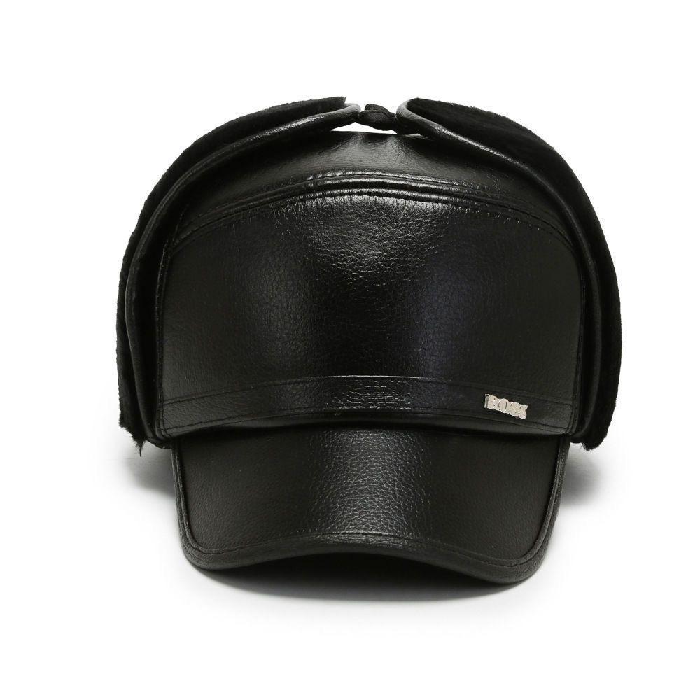 Warm Hat For Men Cold And Windproof With Thick Fleece Winter Dad Ear Protection Baseball Cap Middle-Aged And Elderly Duckbill Cap