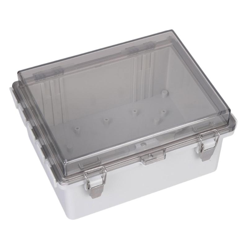 Electrical Enclosure Plastic Outdoor Electrical Connection Box Waterproof Power Box Indoor Wire Shell Easy to Install
