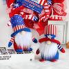 Independence Day Gnome Plush Doll American 4th of July Patriotic Gnome Doll Plush Decoration