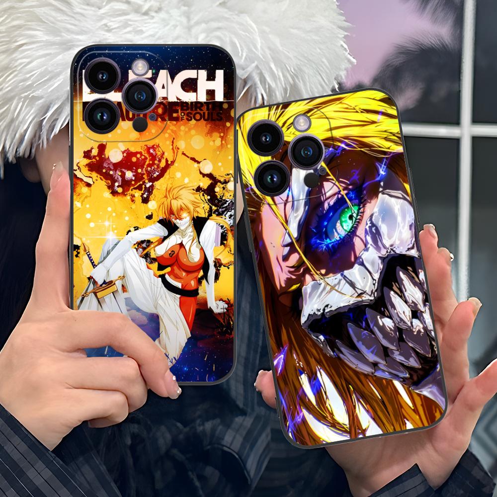 Чехол для телефона Bleach Tier Harribel для iPhone 17 16 15 14 13 12 11 X XR XS 8 7 Air Pro Max Plus Mini Цветной Чехол Красивый
