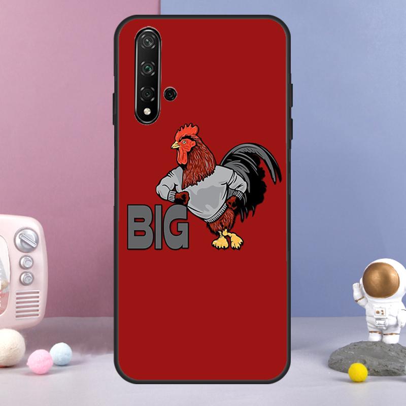 Cartoon Chicken Rooster For Huawei Nova 3i 7i 8i 11i 12i 9 10 SE Y60 Y61 Y70 Y72 Y73 Y90 Y91 P20 P40 P30 Lite Case