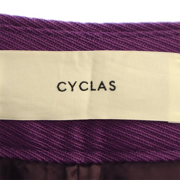 CYCLAS шерстяная смесь Широкие брюки 32 фиолетовые Женские Б/У