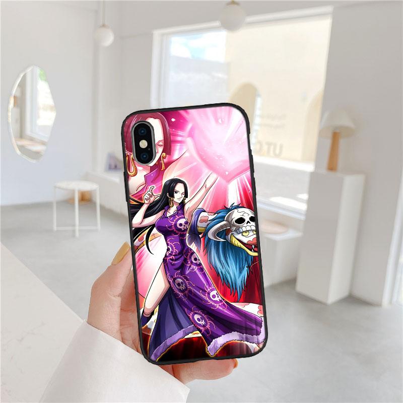 One Piece Soft Shell Phone Case for iPhone 16 15 14 13 12 Pro Max Plus Mini