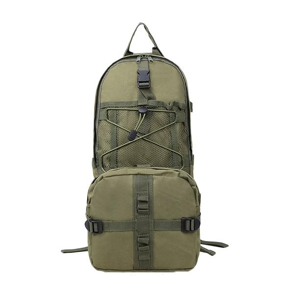 Hiking Backpack with Integrated Water Bottle