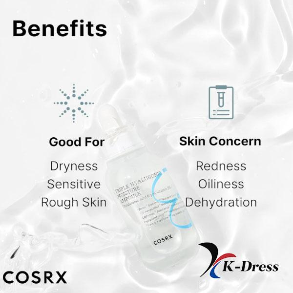 COSRX Hydrium Triple Hyaluronic Moisture Ampoule, 40ml