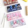 5pcs Cartoon Correction Tapes Boxed Set Cute Bear Space Lovely Girl PET 5mm*12m Portable Correcting Office School