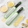 304 Stainless Steel Zester with Protective Cover with Handle Fruit and Vegetable Grater Sharp Convenient Lemon Grater