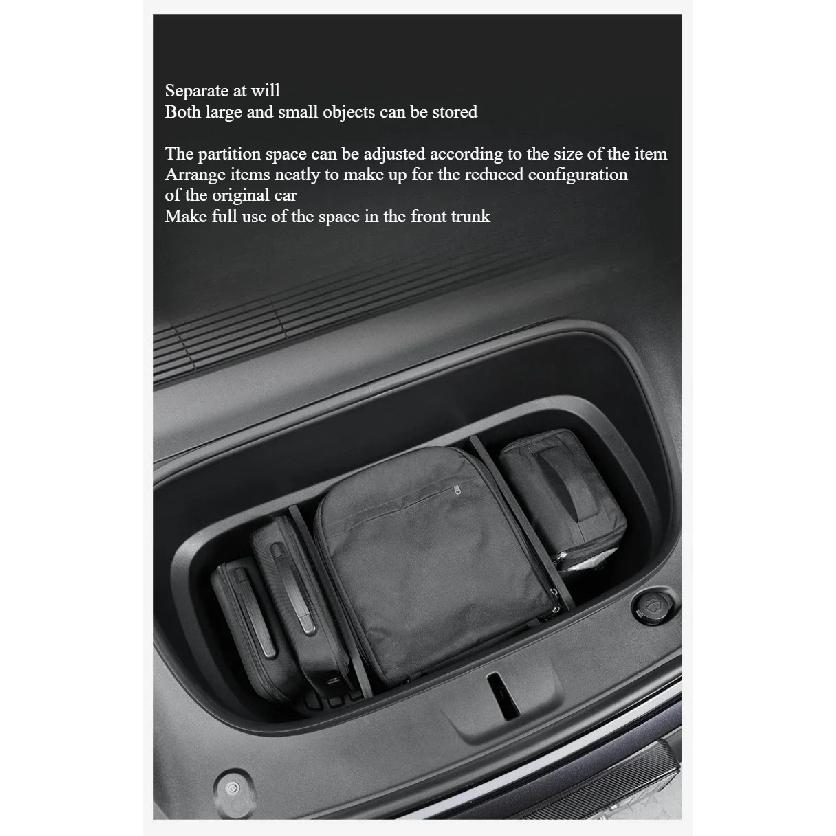 Front Trunk Storage Partition for Tesla Model Y Juniper 2025 Organizer Divider Baffle Cargo Cover Protector Board Accessories