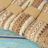 Fashion Party Supplies Wedding Decoration Natural Burlap Gift Packing Hessian Jute Hemp Rope String