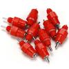 10 Pcs Push Nipple Cup Poultry Chicken Bird Quail Drinker Waterer