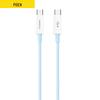 PISEN Dual Type-C Charging Cable for iPhone 15 Pro Max