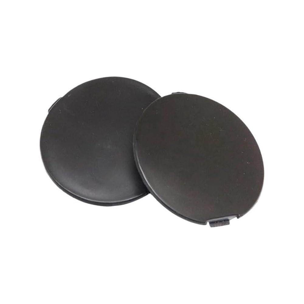 Пара Крышек Отверстий Буксировочных Крюков Переднего Бампера Заглушка Фаркопа Для Mazda CX3 CX-3 14-23