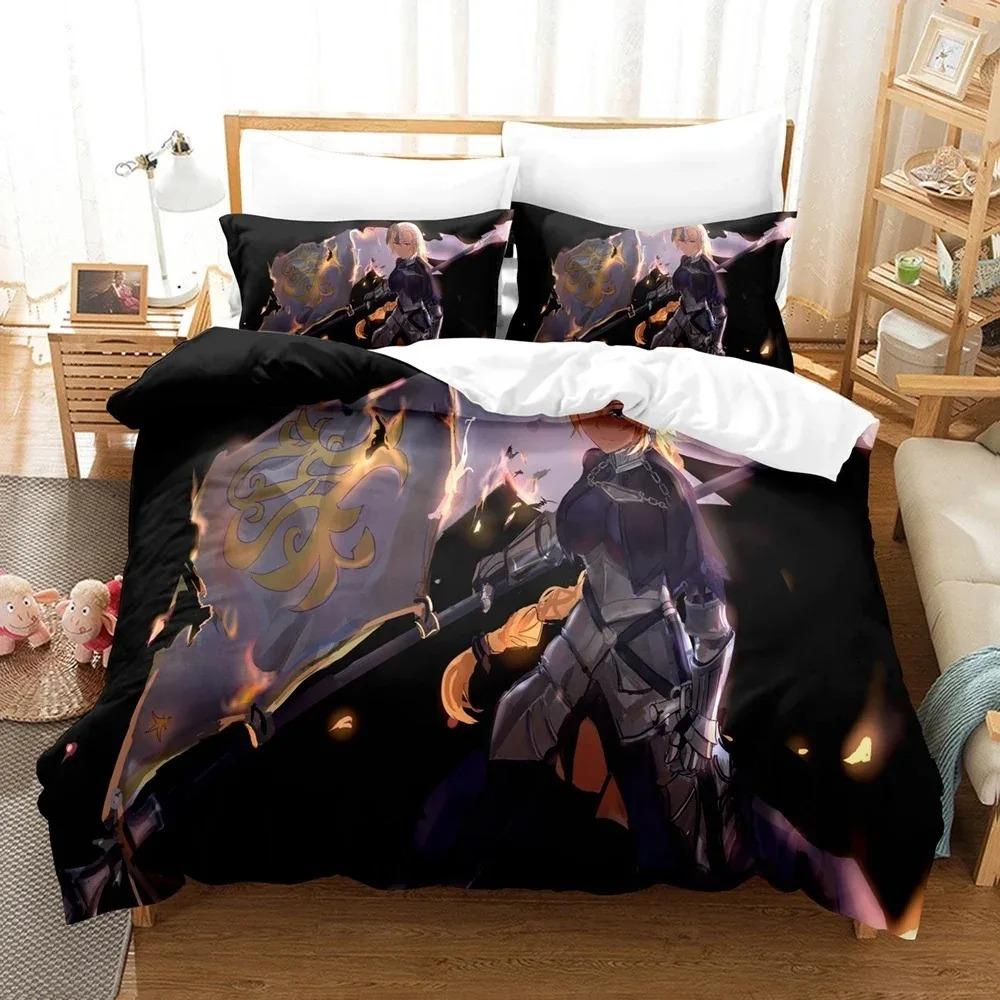 Fashionable 3D Fates Bedding Collections Duvet Cover Collection With Pillowcase Twin Full Queen King Bedclothes With Bed Linen Home Textile