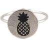[Q6224] - Handmade Silver 'Pineapple' Ring - 11x11 Mm