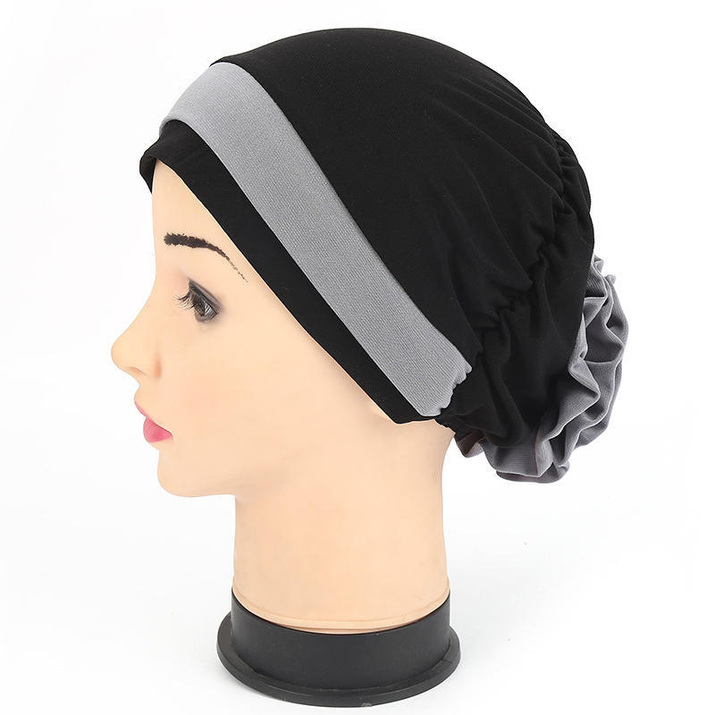 Женские сложенные тюрбаны, повязки для волос для женщин, повязки на голову с цветком, банданы, головные уборы