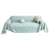 Modern Cottage Style Chenille Sofa Cover Full Coverage Slipcouch