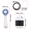 Camping Shower Outdoor Portable USB Rechargeable Electric Shower Pump For Camping Car Washing Gardening Plant Watering