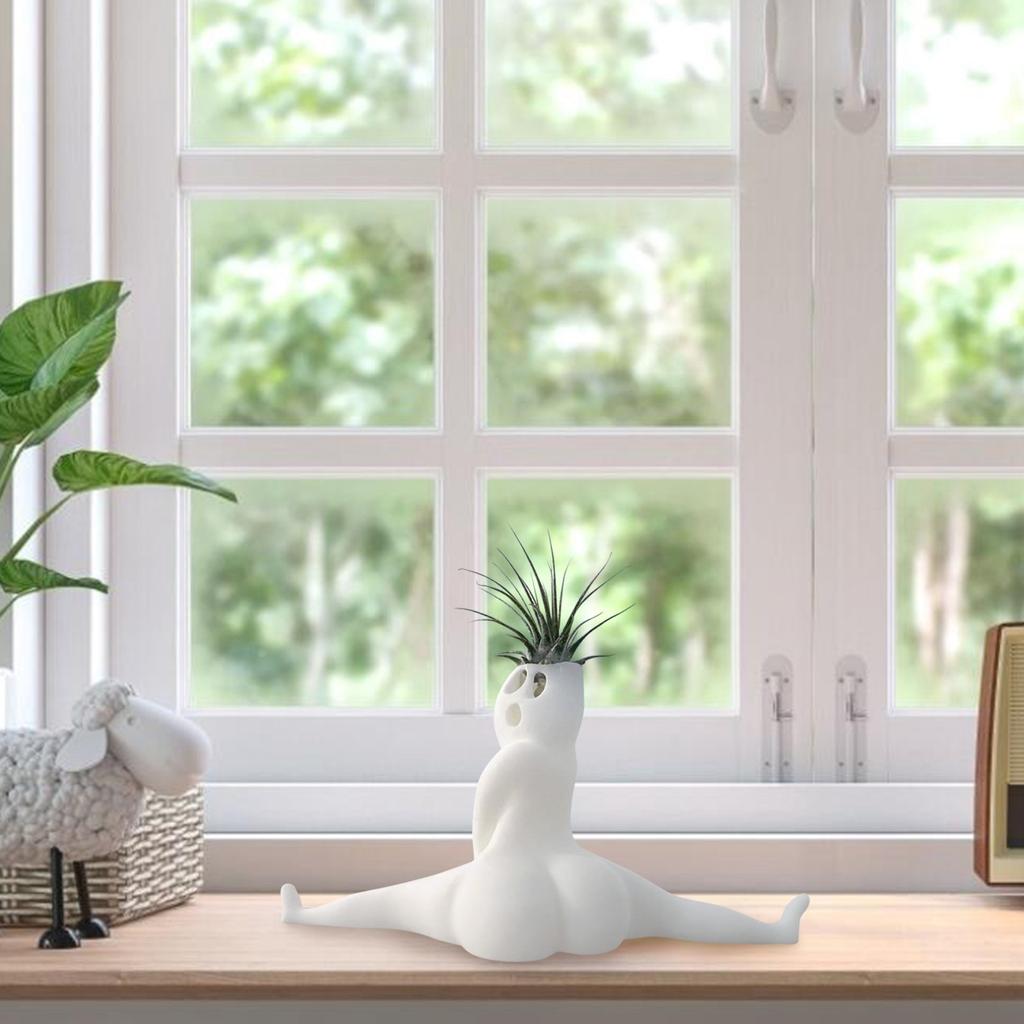 Home Flower Pot Decorations, Parody Of Potted Resin Crafts, Bedroom And Courtyard Decorations