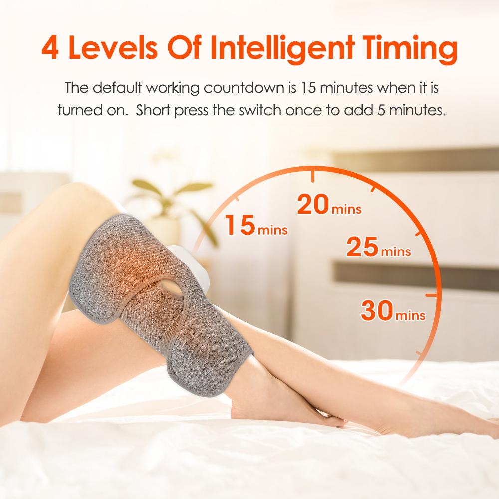 Wireless Leg Massager Air Pressure Calf Massager Presotherapy Machine Household Massage Device Hot Compress Relax Muscles