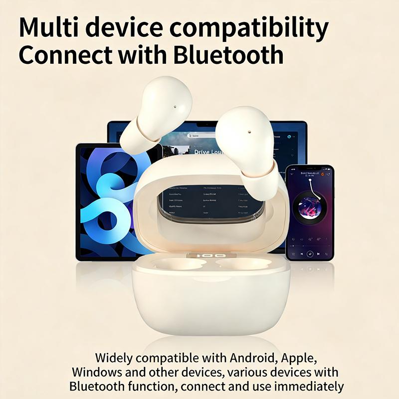 SK19 Наушники Bluetooth 5.3 True Wireless Внутриканальные Мини-вкладыши Шумоподавление Невидимые Для сна Hi-Fi Качество звука