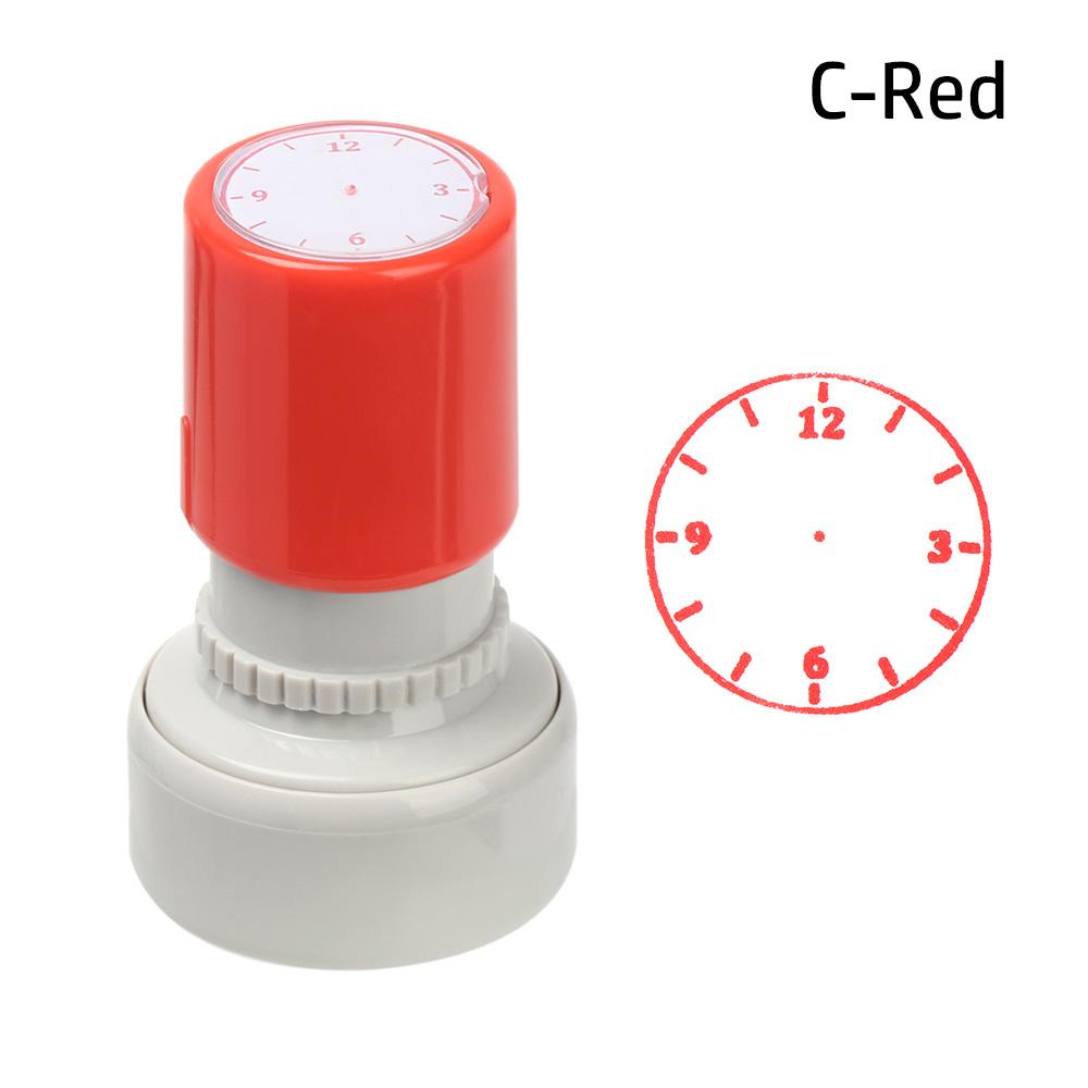 Seal Stamps Teaching Aids Clock Dial Student Teaching Tools Learning Recognition Clock Stamp