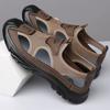 Sandals Breathable Men Shoes Mesh Outdoor Men Hollow Sandals Antiskid Beach Sandals Flats Footwear