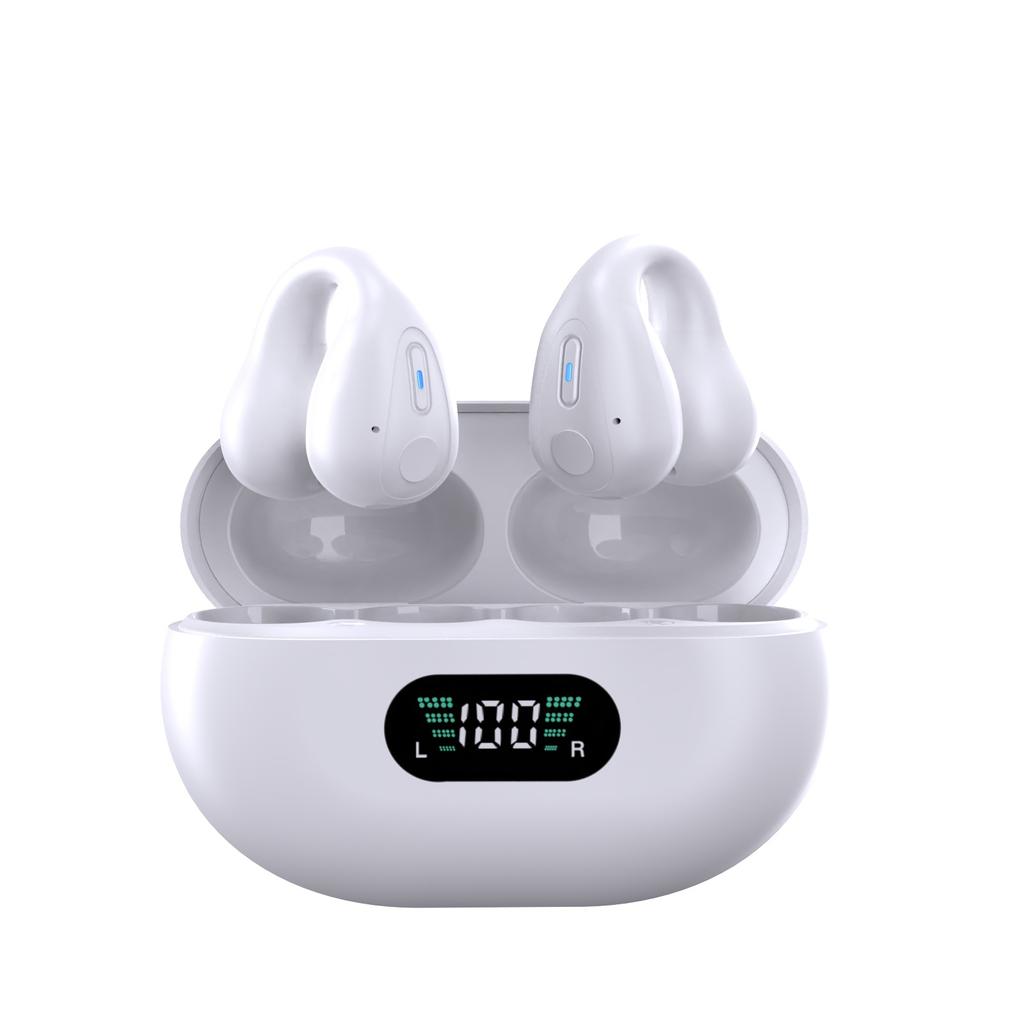 Wireless Bluetooth Headset Hanging Ear -mounted Noise Reduction Earmart Large Electric Ear Clip -type Earphones