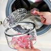 Laundry Hair Accessories Organizer Acrylic Hair Tie Storage Box Washing Capsules Dryer Sheets Container Clip Cotton Organizer