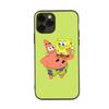PB10 SpongeBob and Patrick Black Sofe Case for OPPO Reno 8 6 5 4 Pro Plus Find X3 A17 A3 A31 A38 A40 A53 A54 A55 A74 A76 A78 A77 A80 A94 A95 A96 Lite
