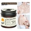 Dry Skin Moisturizer Beef Tallow Moisturizing Cream with Jojoba Oil Shea Butter Honey Lightweight Moisture Retention Non-Greasy Daily Hydration