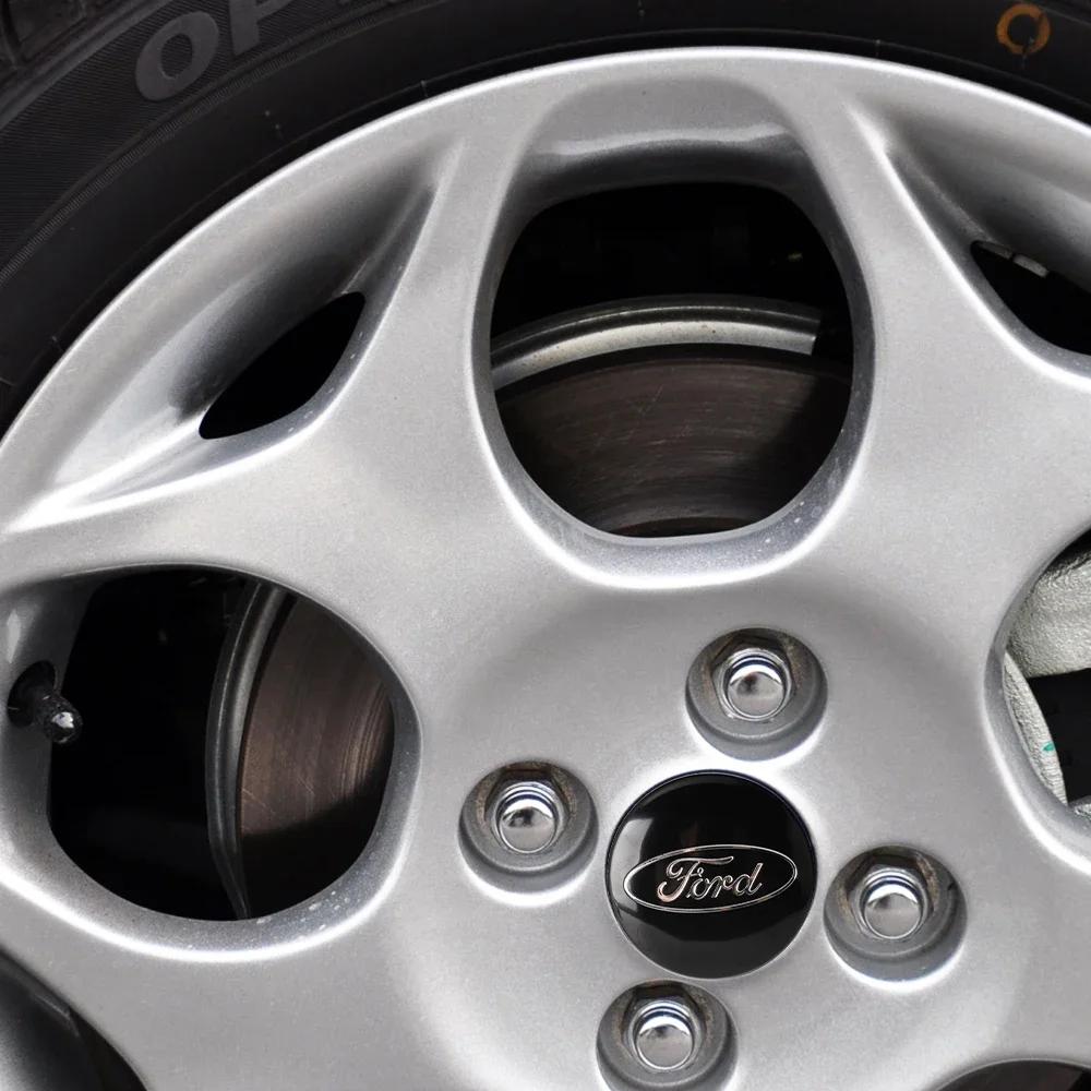 Car Sticker 2026 Ford 2025 Hot 54mm Car Wheel Center Covers Hub Cap Badge Replacement Accessorie For Ford Kuga MAX Transit Monde