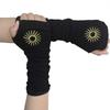 Hip Hop Gloves Long Fingerless Oversleeve Men and Women Knitted Soft Skin Friendly Gloves Stretch Winter Arm Warmer