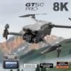 Оригинальный Дрон GT50 PRO 8K HD с Двойной Камерой и Экраном для Фотосъемки, Радиоуправляемый, Бесколлекторные Двигатели, Предотвращение Препятствий, Складной Квадрокоптер, Игрушка