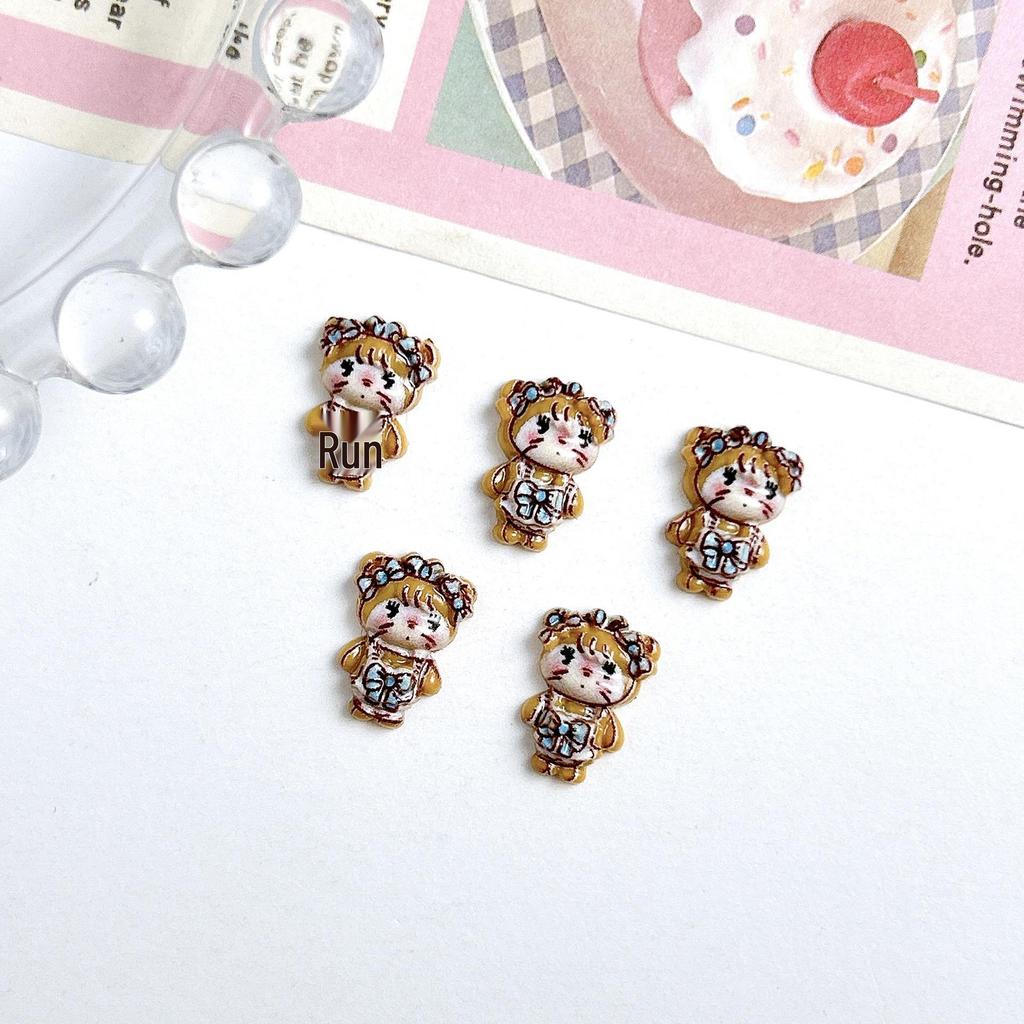 3D Cute Bear Nail Art Accessories: Mixed Style Cream Glue for DIY