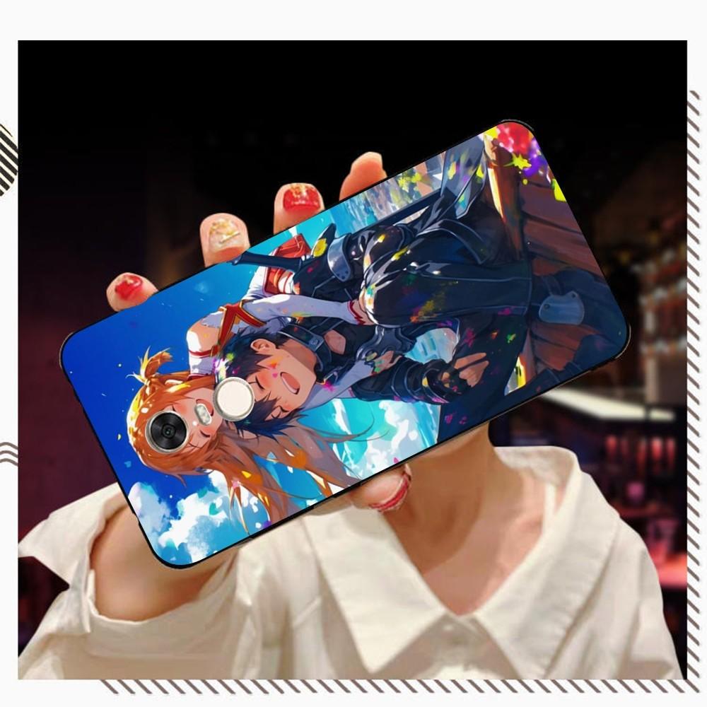 Sword Art Online Phone Case For Redmi 5 6 7 8 9 10 Plus Pro 6 7 8 9 A GO K20 K30 K40 Pro Plus F3 Fundas