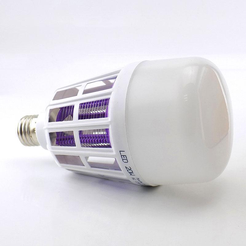 20 Вт лампы против комаров, УФ-белые лампы Muggen Bug Zapper, электрическая ночная лампа-убийца для насекомых E27 MAC 220 В Lampe