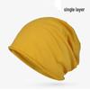 Unisex Lightweight Cotton Headscarf: Spring/Summer Breathable Cap & Sleep Hat